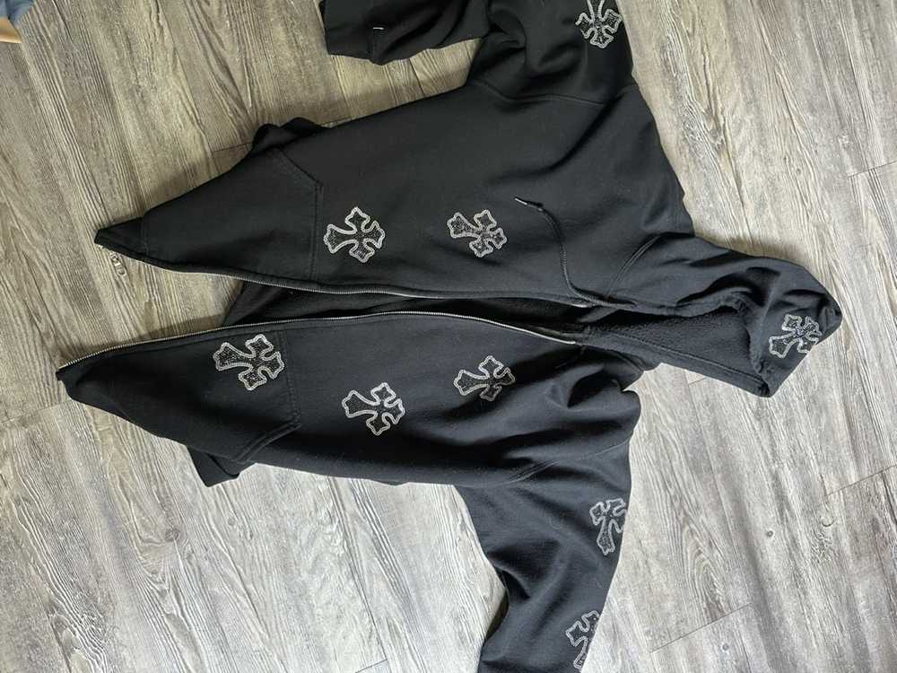 Japanese Brand Simplicity cross hoodie - image 2