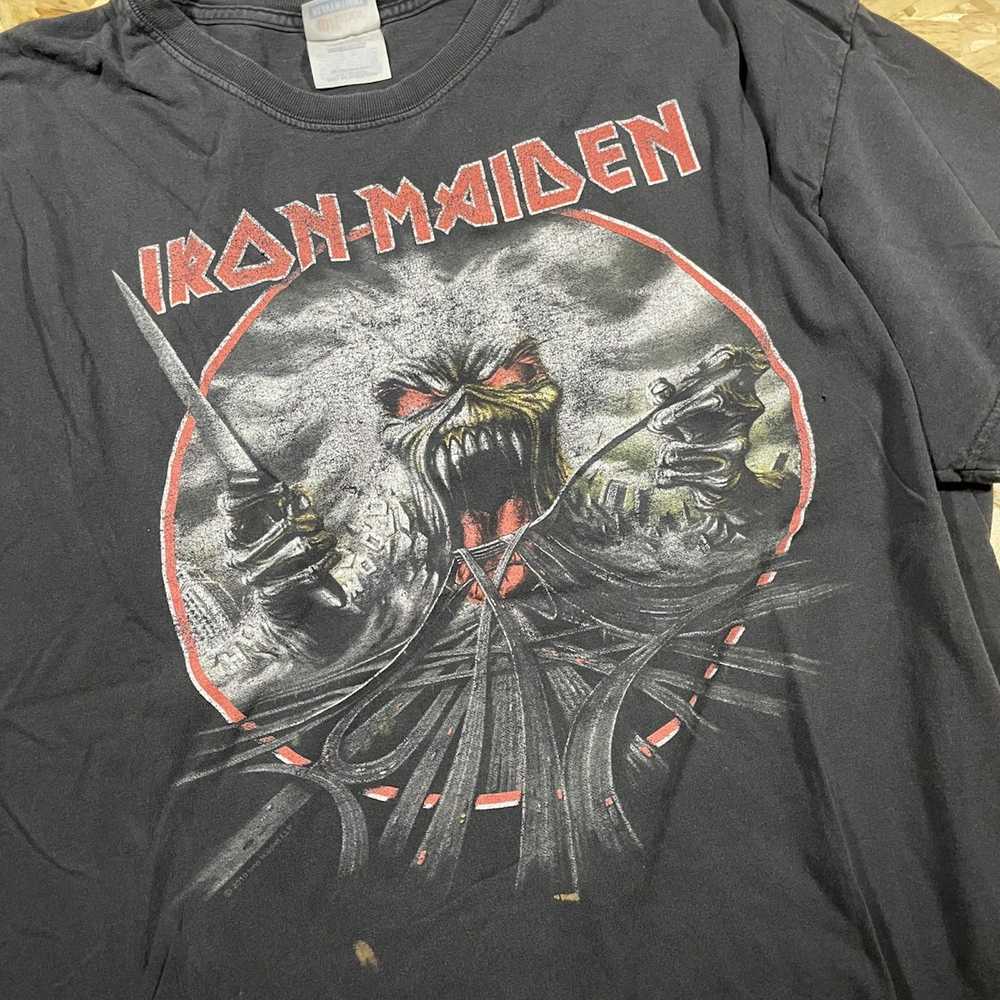 Band Tees × Iron Maiden × Rock T Shirt Y2K 2010 I… - image 1