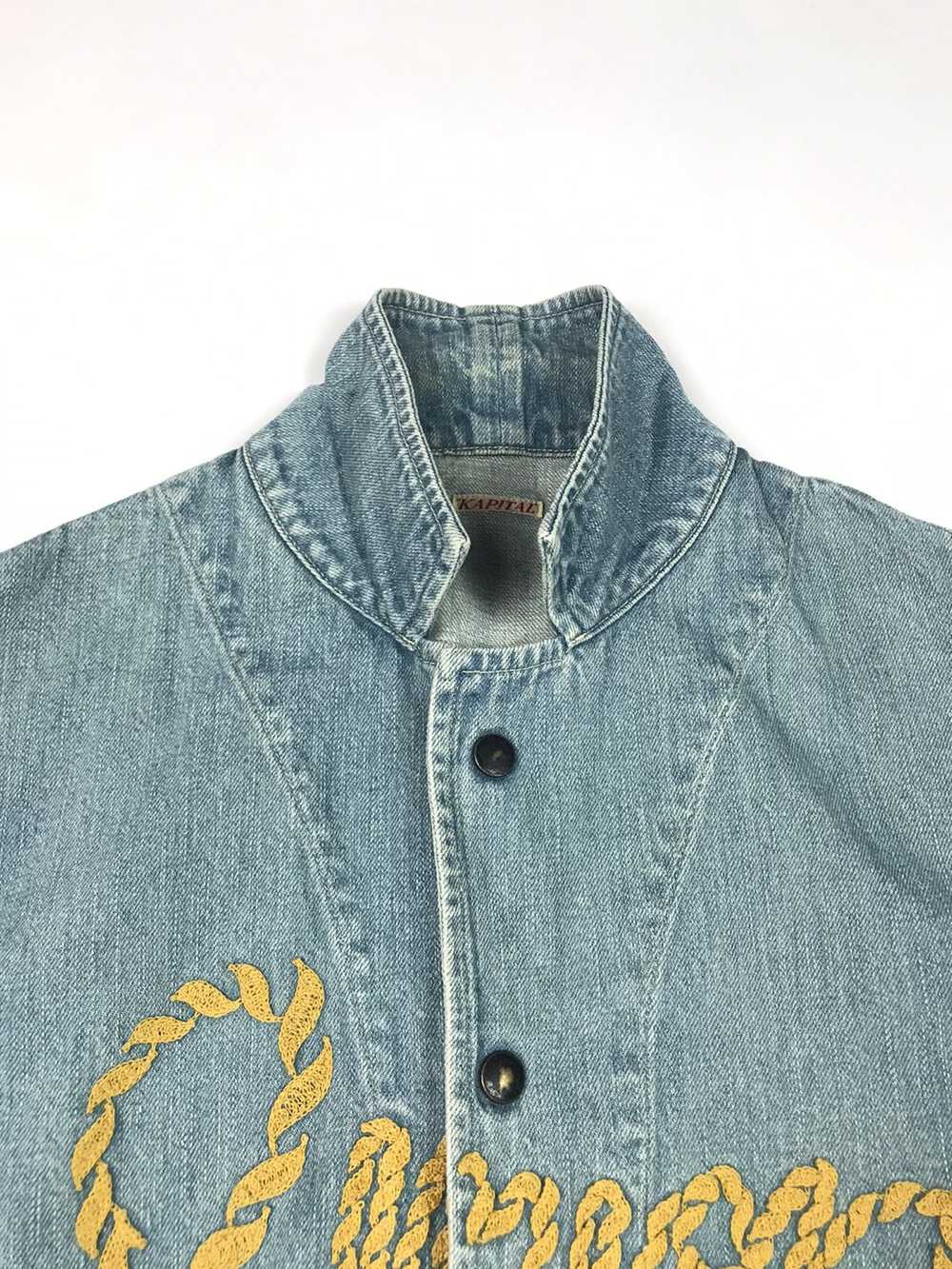 Kapital Kapital Union Special Embroidered Denim J… - image 5