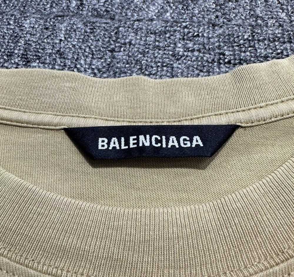 Balenciaga Balenciaga milk tea color embroidered … - image 3