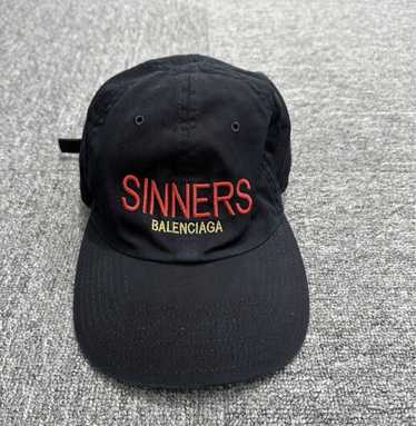 Balenciaga sinners sale cap fake