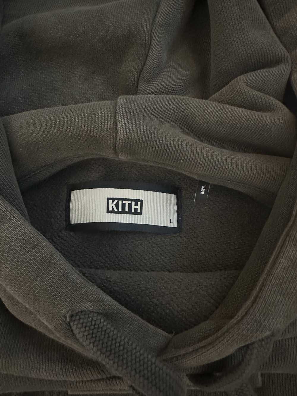 Kith Kith Classic Logo Hoodie - Olive - FW17 - image 4