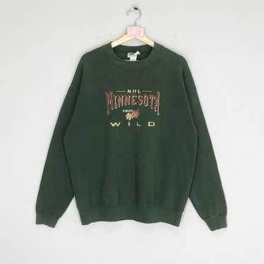  MN Wild Vintage Oversized Crew Neck (Blue Spruce, S