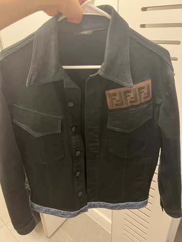 Fendi Fendi denim black jacket