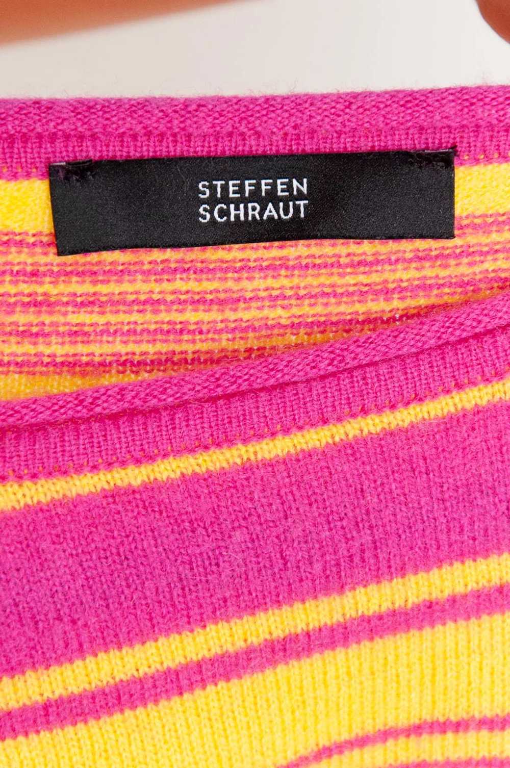 Steffen Schraut Knit Top In Wool And Cashmere Pin… - image 6