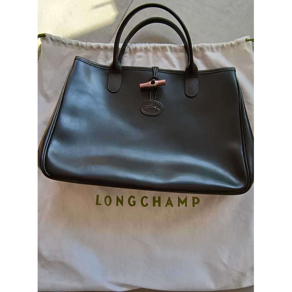 Longchamp Roseau leather tote - image 7