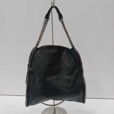 Locò Micro Bag In Calfskin Leather With Chain for Woman in Black