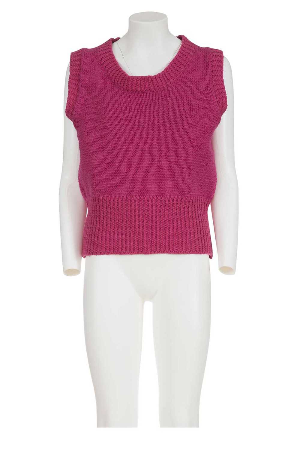 MAISON MARTIN MARGIELA FW 95 ICONIC KNITTED VEST - image 2