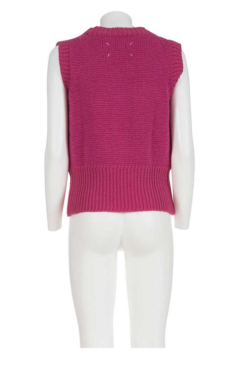 MAISON MARTIN MARGIELA FW 95 ICONIC KNITTED VEST - image 3