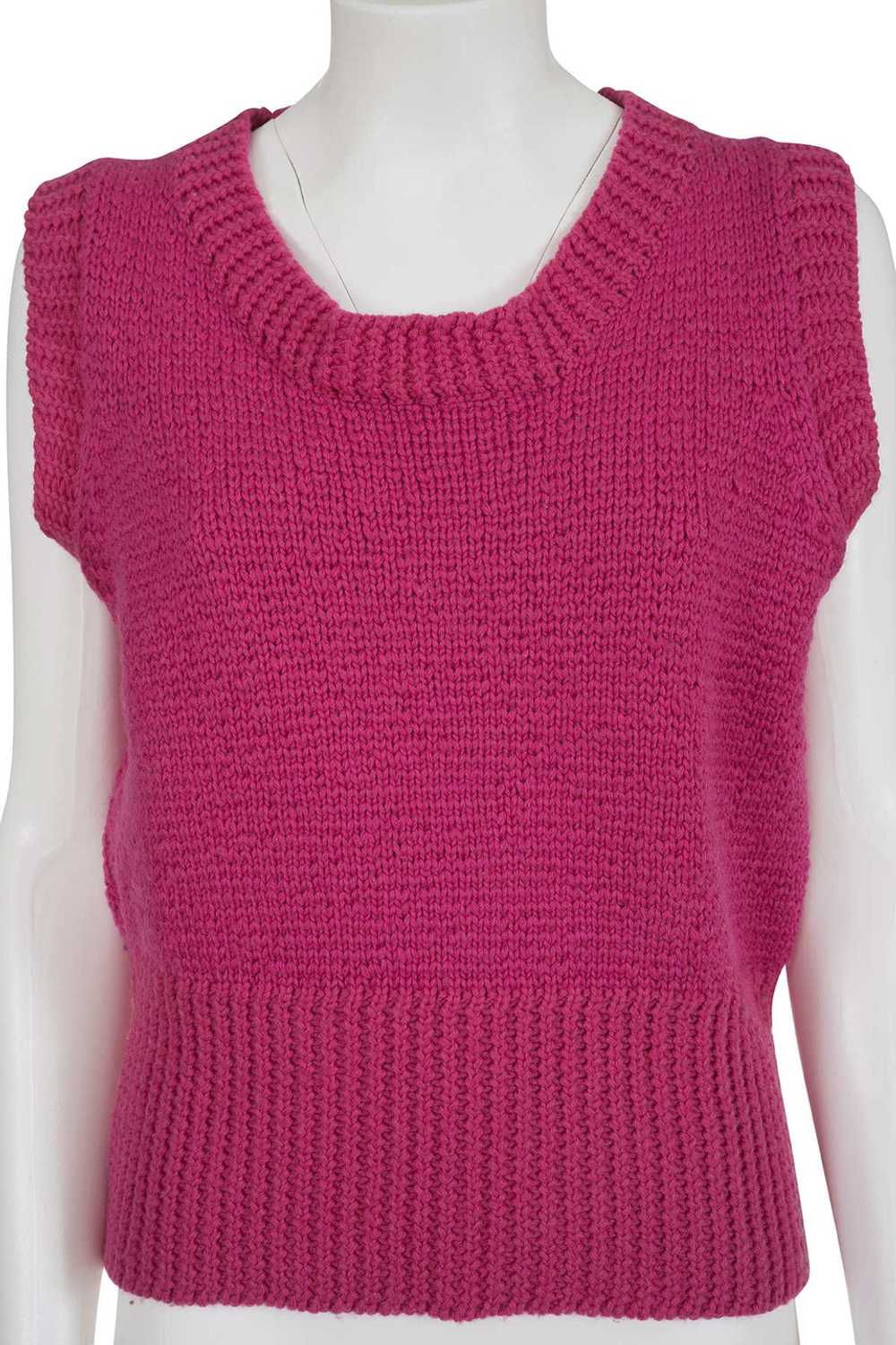 MAISON MARTIN MARGIELA FW 95 ICONIC KNITTED VEST - image 5