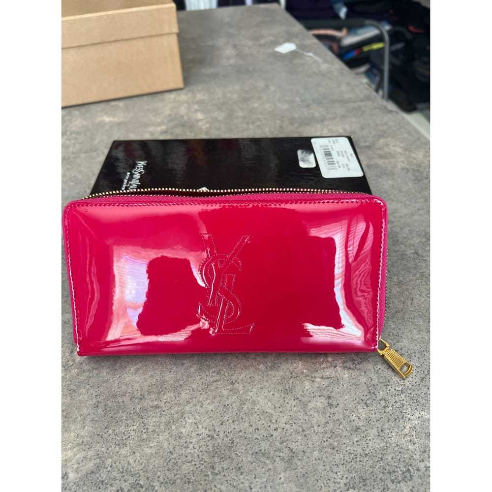 Yves Saint Laurent Patent leather wallet - image 2