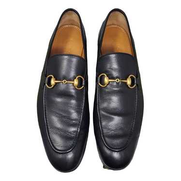 Gucci Jordaan leather flats