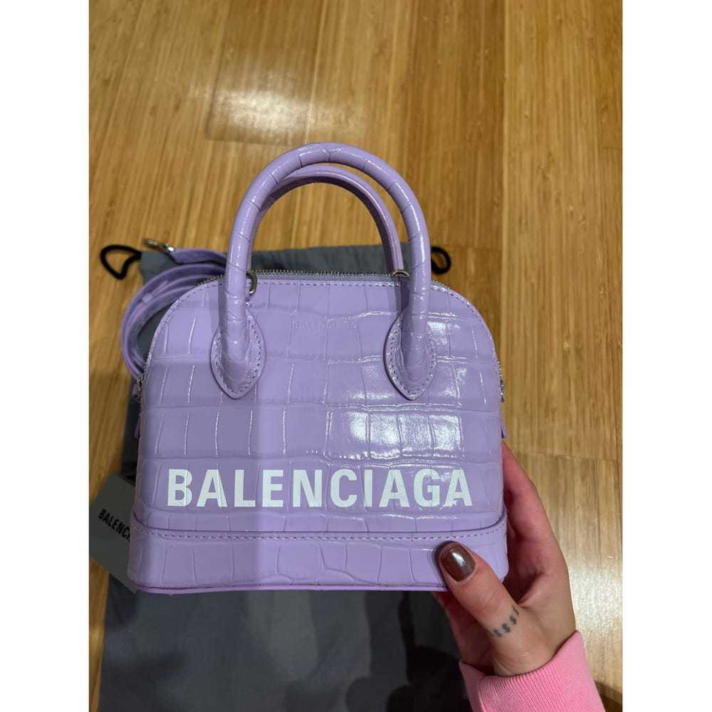 Balenciaga Ville Top Handle crocodile handbag - image 6