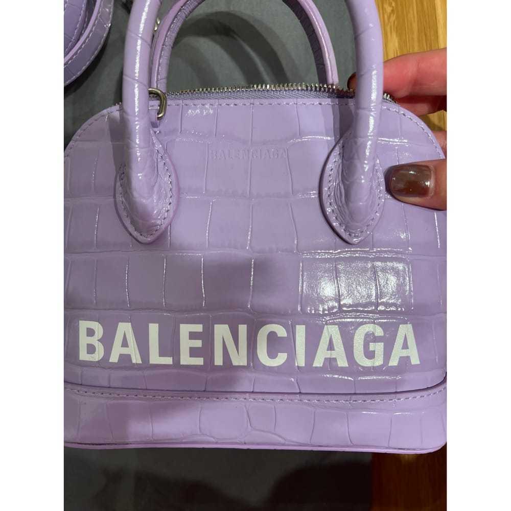 Balenciaga Ville Top Handle crocodile handbag - image 9