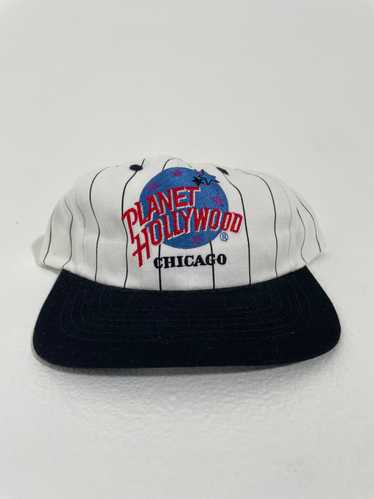 Vintage 1990's Pinstripe Planet Hollywood "Chicago