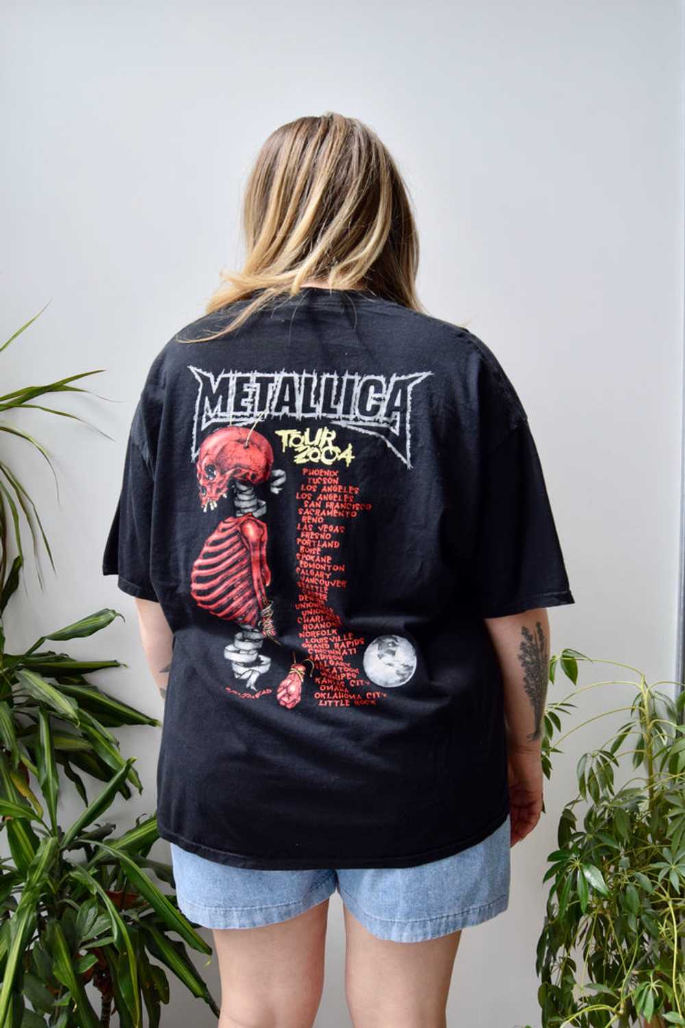 Metallica 2004 Tour Tee - image 2