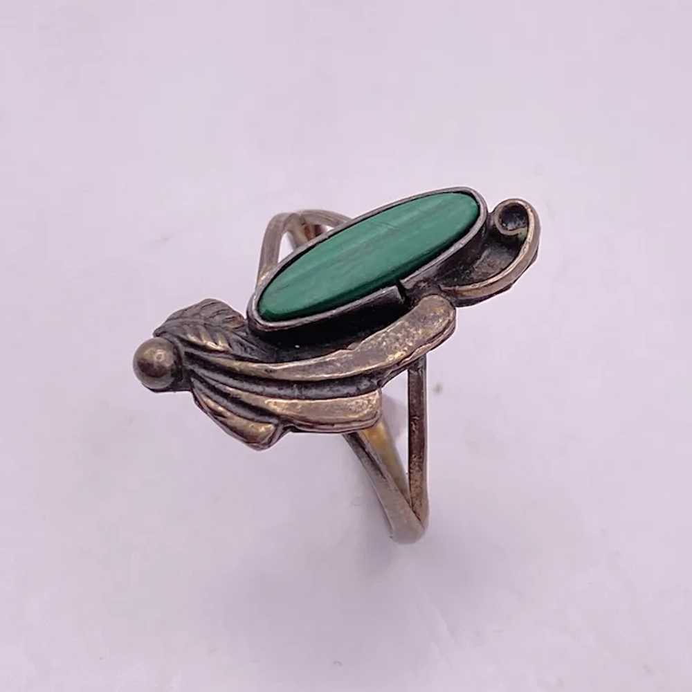 Native American Crafted Vintage Ring Sterling Sil… - image 4