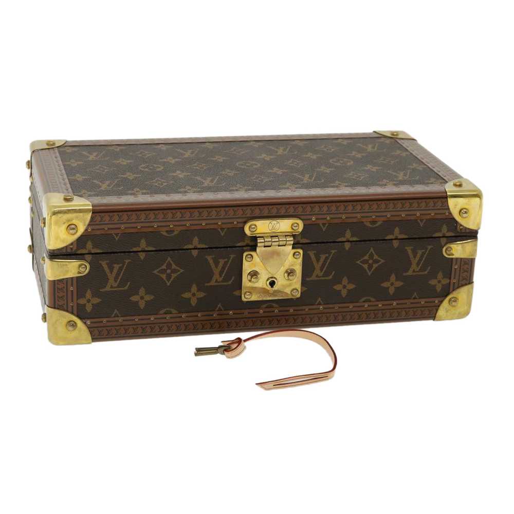 LOUIS VUITTON Monogram Coffret 8 Montor Trunk Wat… - image 1