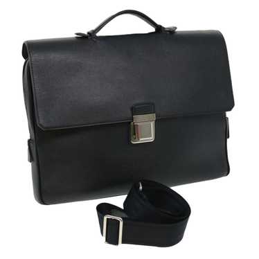 LOUIS VUITTON Taiga Vasili PM Business Bag Black … - image 1