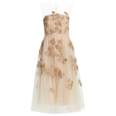 Carolina Herrera Linen mid-length dress