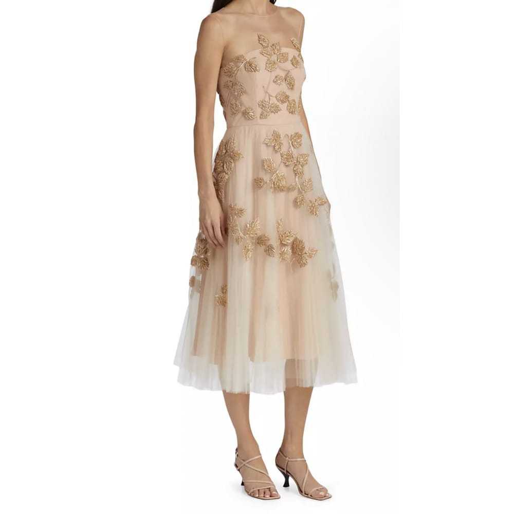 Carolina Herrera Linen mid-length dress - image 6