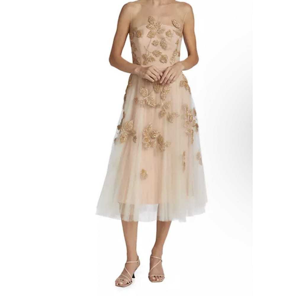 Carolina Herrera Linen mid-length dress - image 7