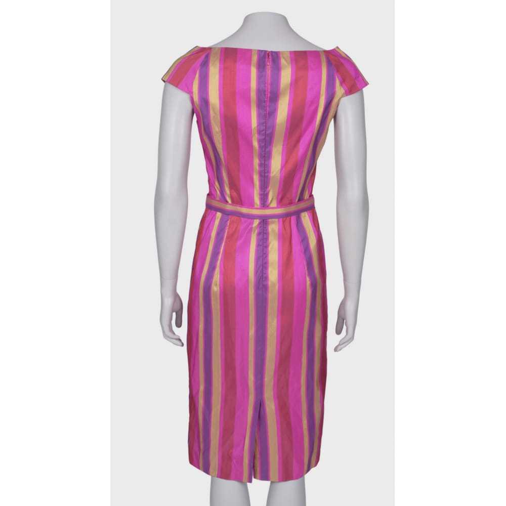 Dior Silk mid-length dress - image 2