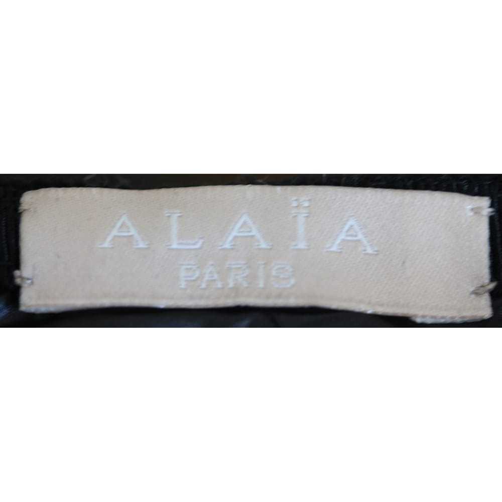 Alaïa Wool mini skirt - image 5