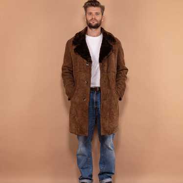 Retro Jacket × Sheepskin Coat × Vintage Vintage 7… - image 1
