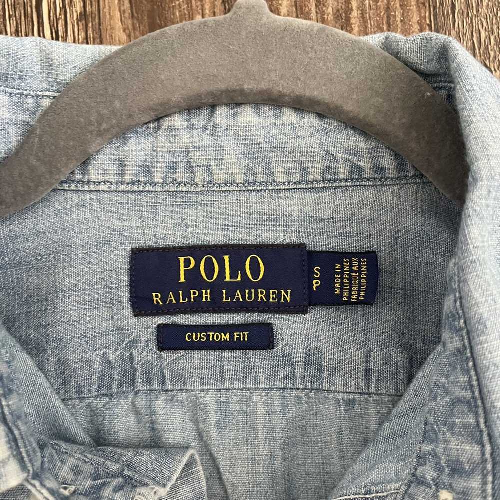 Polo Ralph Lauren Polo Ralph Lauren Denim Button … - image 5