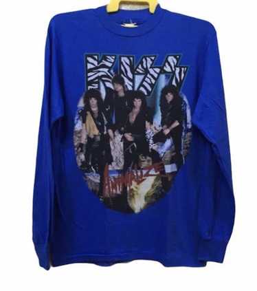 Vintage 1984 KISS Animalize long sleeve rock T-shirt … - Gem