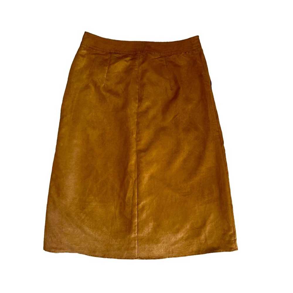 Mossimo Mossimo Tan Suede Skirt. Size:10 - image 4