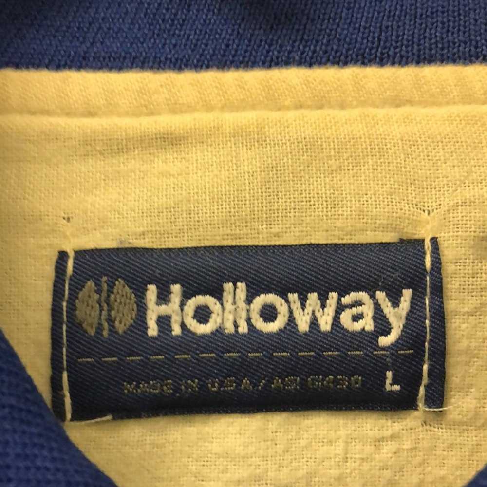 Vintage Vintage Holloway Rohm and Plant satin blu… - image 5