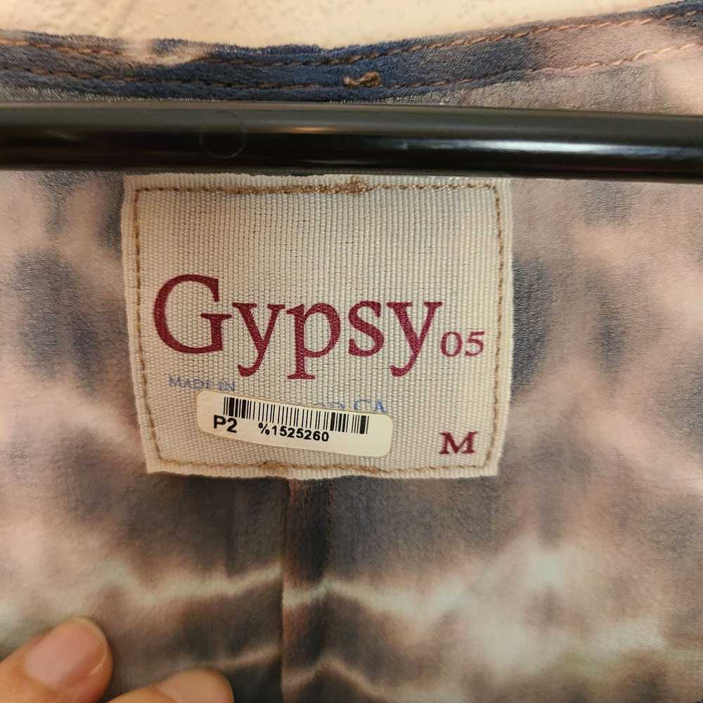 Gypsy 05 Gypsy 05 Wmens M Blue Tie Dye Short Slee… - image 6