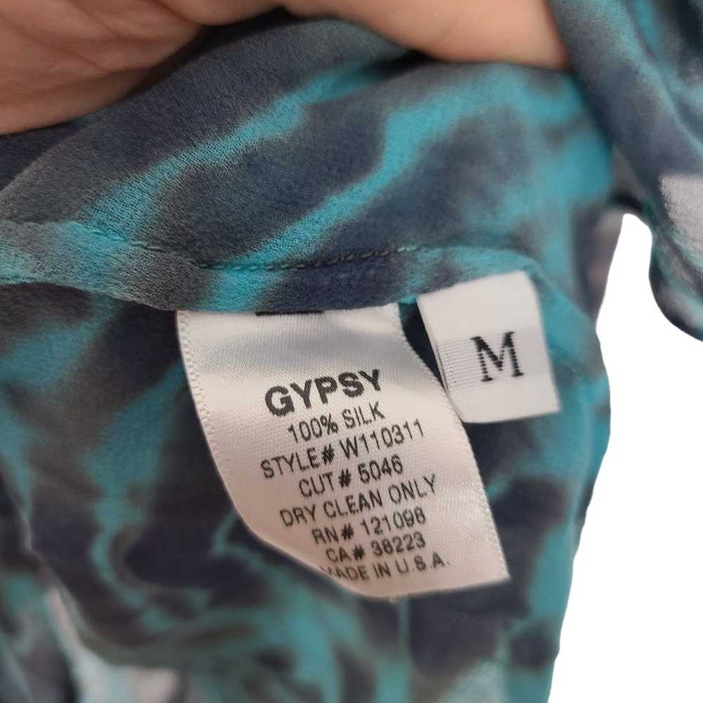 Gypsy 05 Gypsy 05 Wmens M Blue Tie Dye Short Slee… - image 7