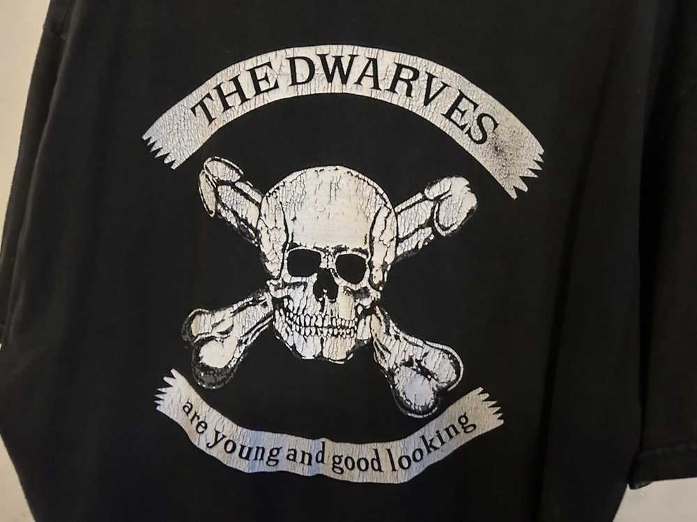 Band Tees × Vintage Vintage Punk Shirt The Dwarve… - image 2