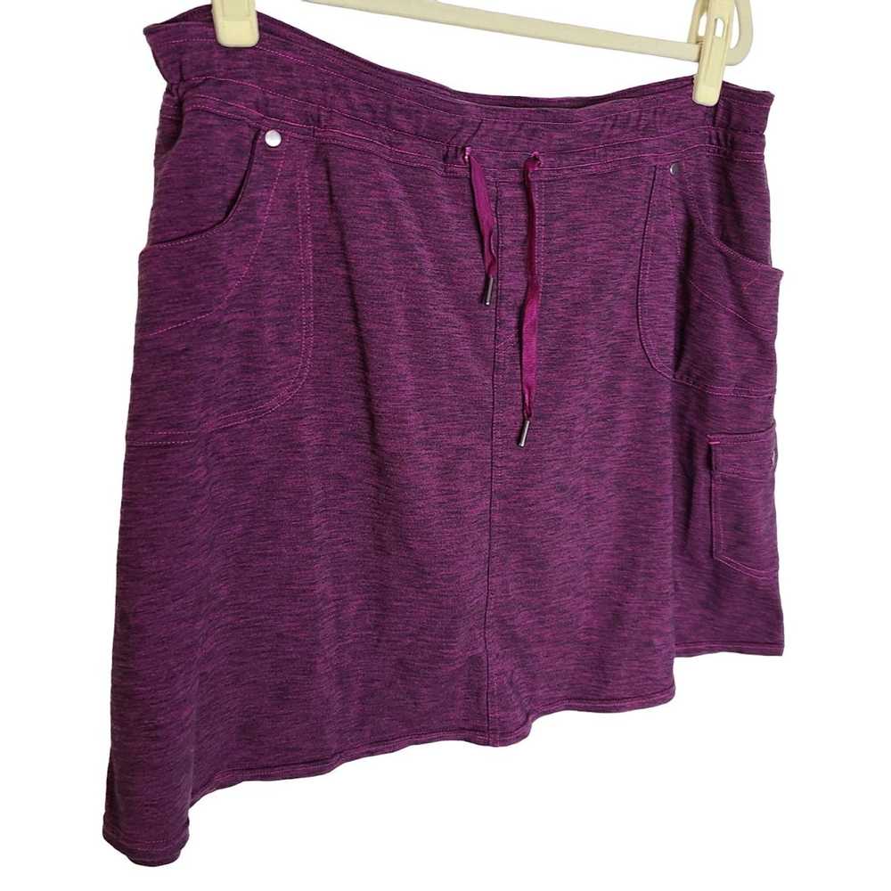 Kuhl Kuhl Womens XL Purple Mova Skorts Skirt With… - image 2