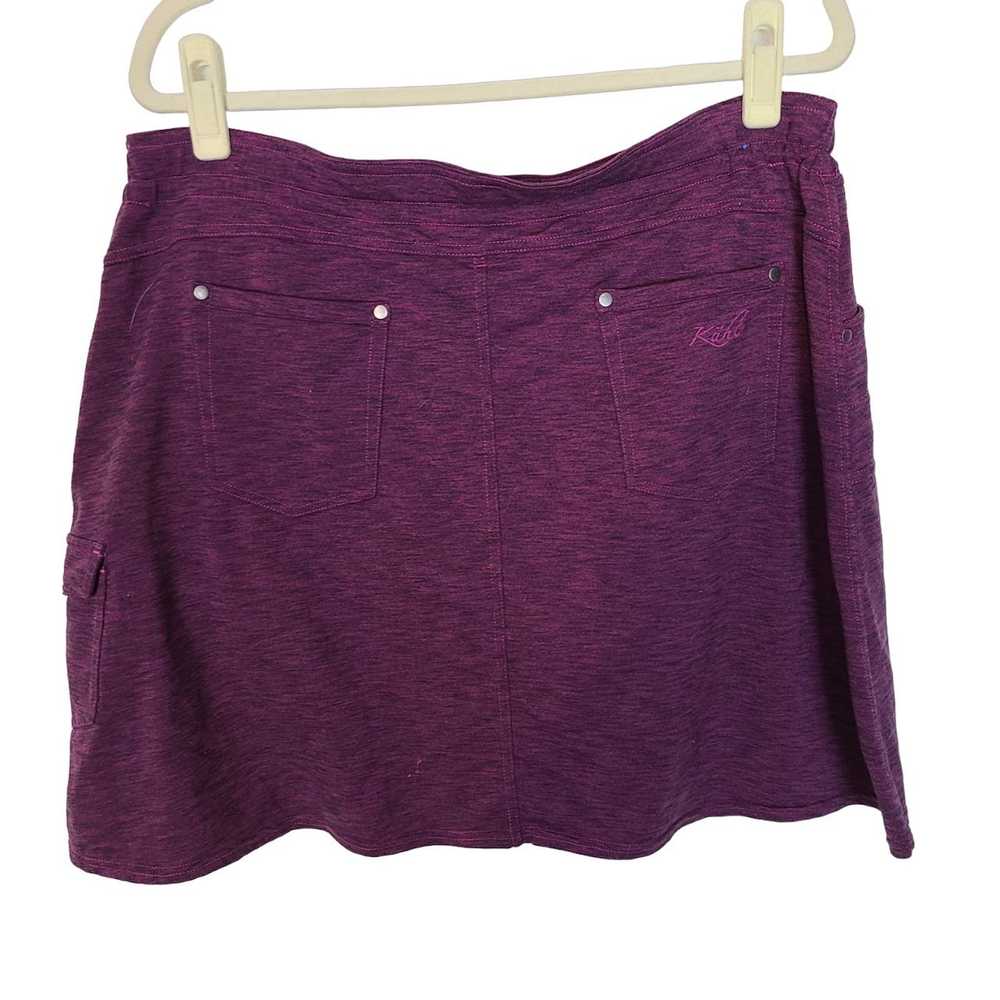 Kuhl Kuhl Womens XL Purple Mova Skorts Skirt With… - image 7