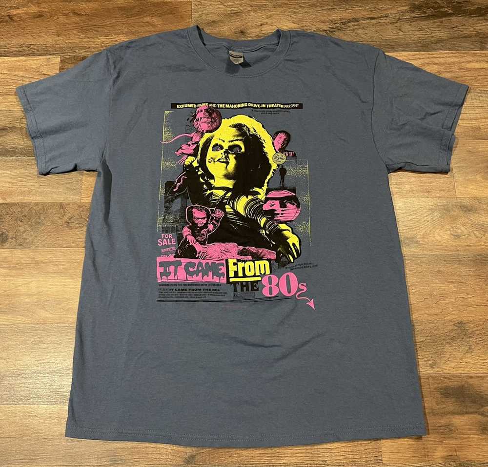 Gildan × Rare × Streetwear Chucky 80’s Tshirt - image 1