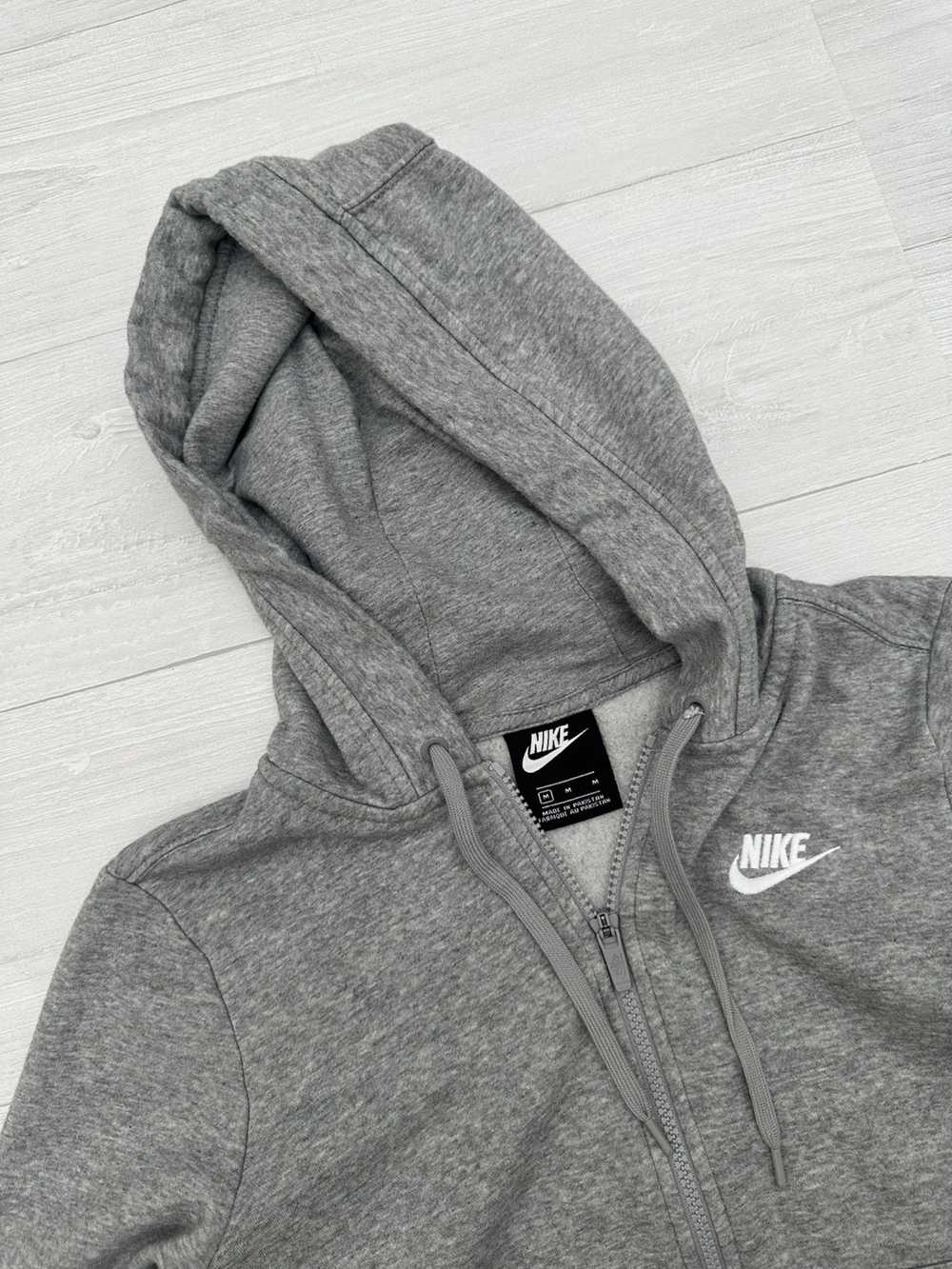 Nike Nike Sportsware Grey Swoosh Logo Hoodie Swoo… - image 3