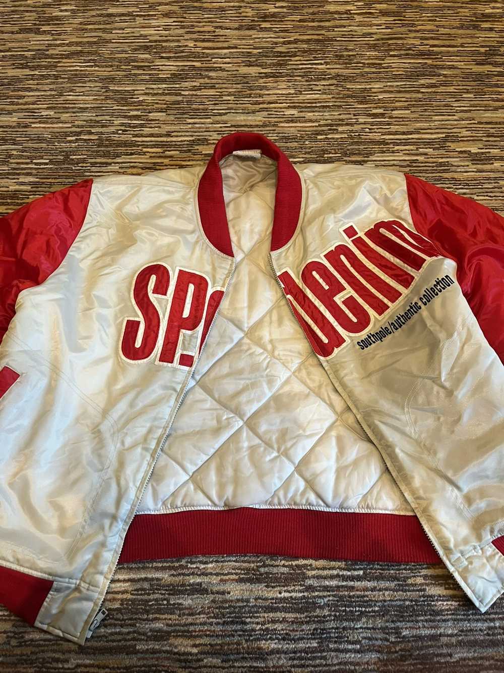 Southpole Southpole Vintage Bomber Jacket RN82628 - image 3