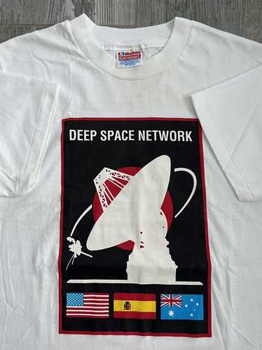 Art × Rare × Vintage 1994 Single Stitch Deep Spac… - image 1