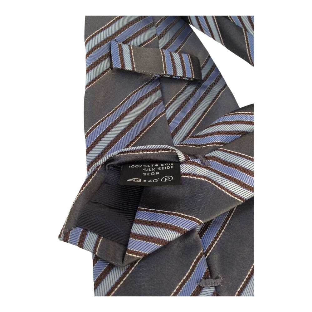 Ermenegildo Zegna ERMENEGILDO ZEGNA Gray Striped … - image 8