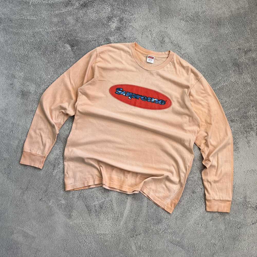 Supreme Supreme Big Logo Long Sleeve Streetwear Y… - image 1