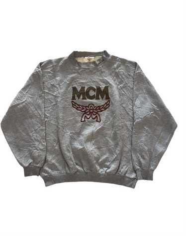 MCM × Vintage Vintage MCM Sweatshirt Big Logo Embr