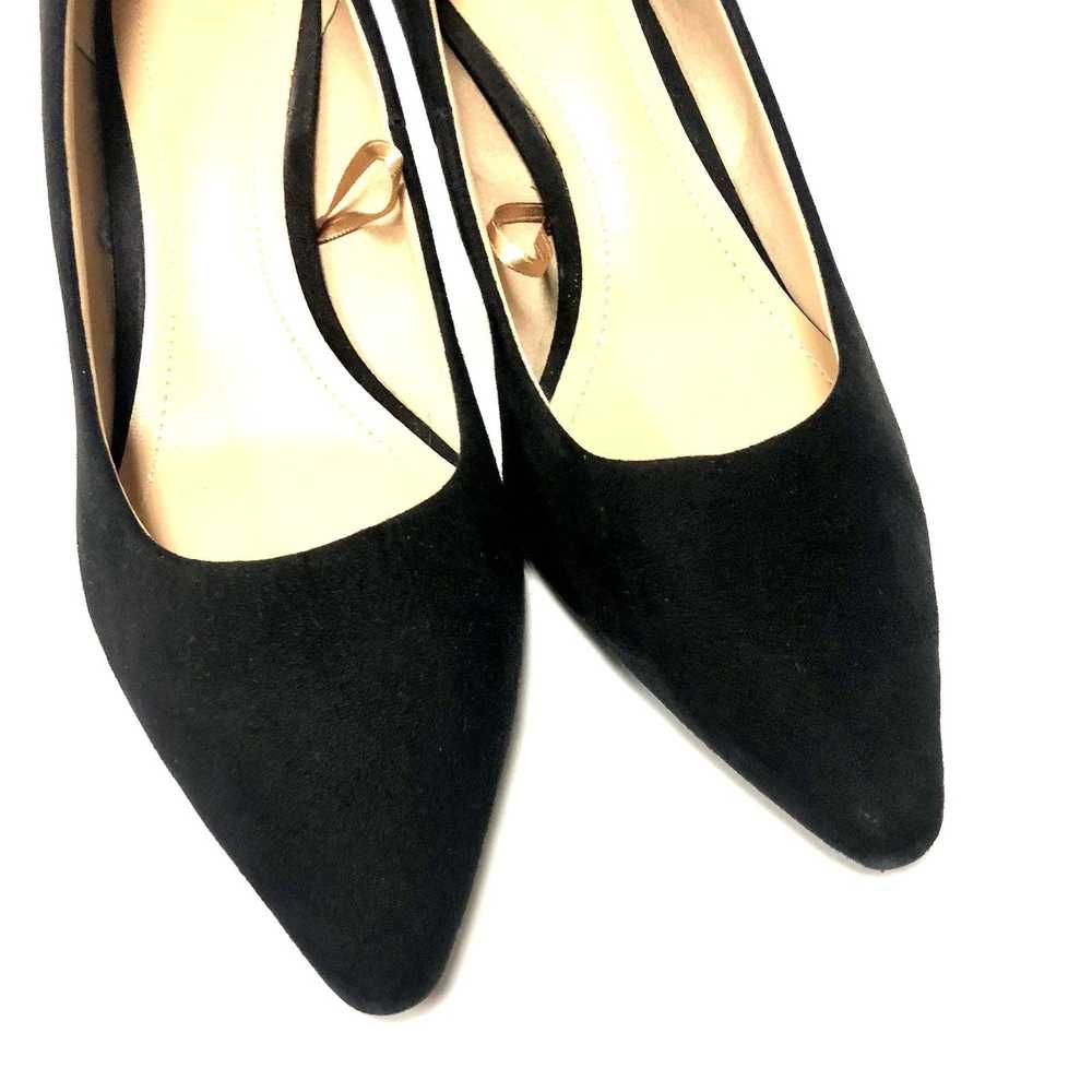 H&M H&M Black Faux SUEDE Leather Pointed Toe Clas… - image 7