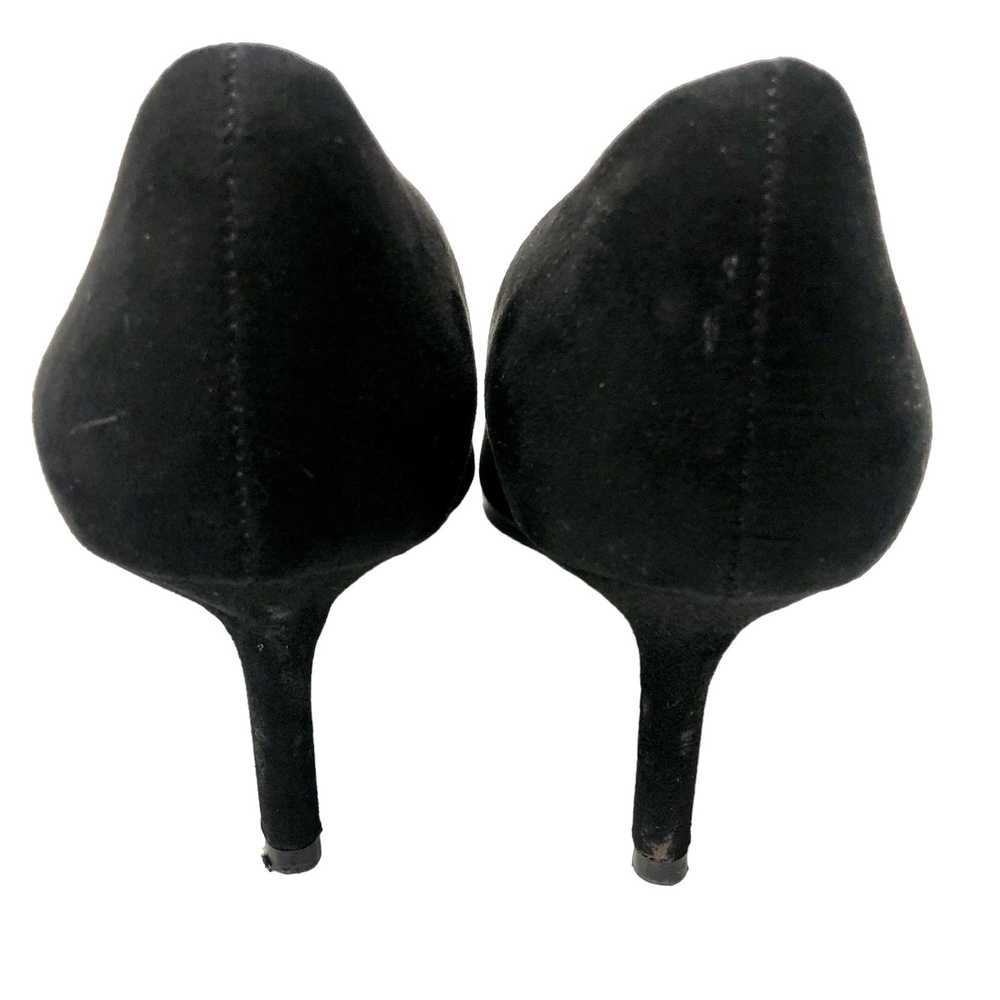 H&M H&M Black Faux SUEDE Leather Pointed Toe Clas… - image 8