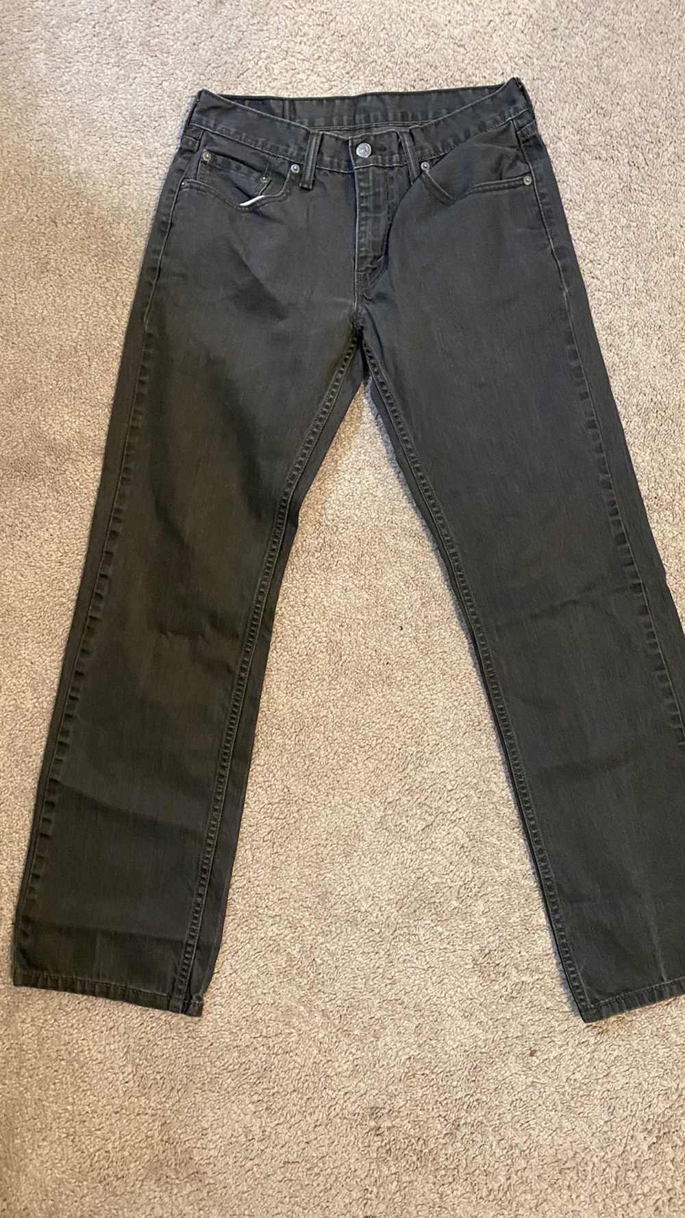 Levi's Black Denim Levis Strauss & Co - image 1