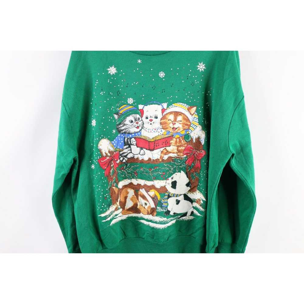 Vintage Vintage 90s Streetwear Distressed Christm… - image 4