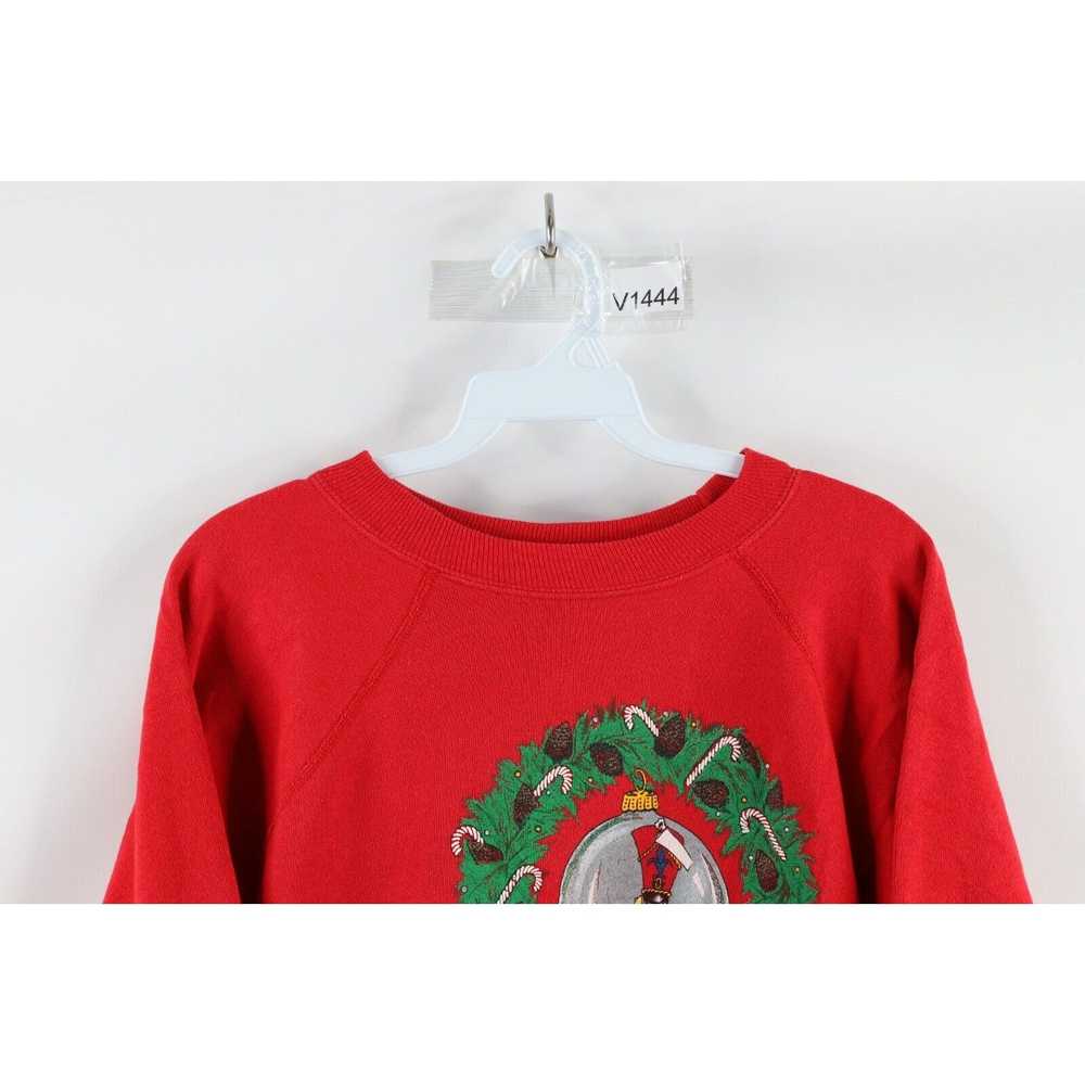 Vintage Vintage 90s Streetwear Faded Merry Christ… - image 2